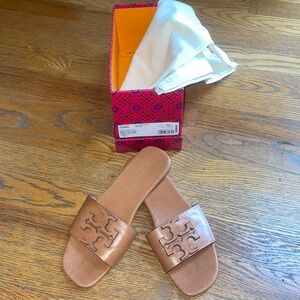 Barely Worn Tory Burch Ines Slides